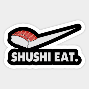 Sushi Eat Sticker